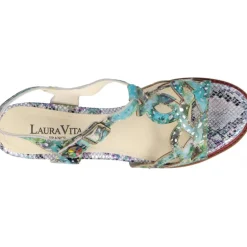 Sandales*Laura Vita Hucbio 26 Turquoise